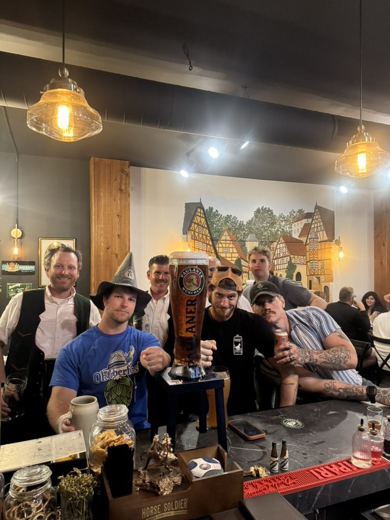 The Paulaner tower